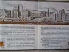 1910 Gold Medal Flour Mills Advertising, Washburn-Crosby Company, Minneapolis