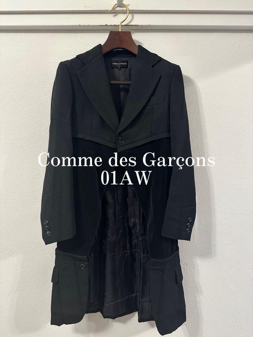 Comme des Garcons Gar Ons 01Aw Wool Tail Coat | eBay 