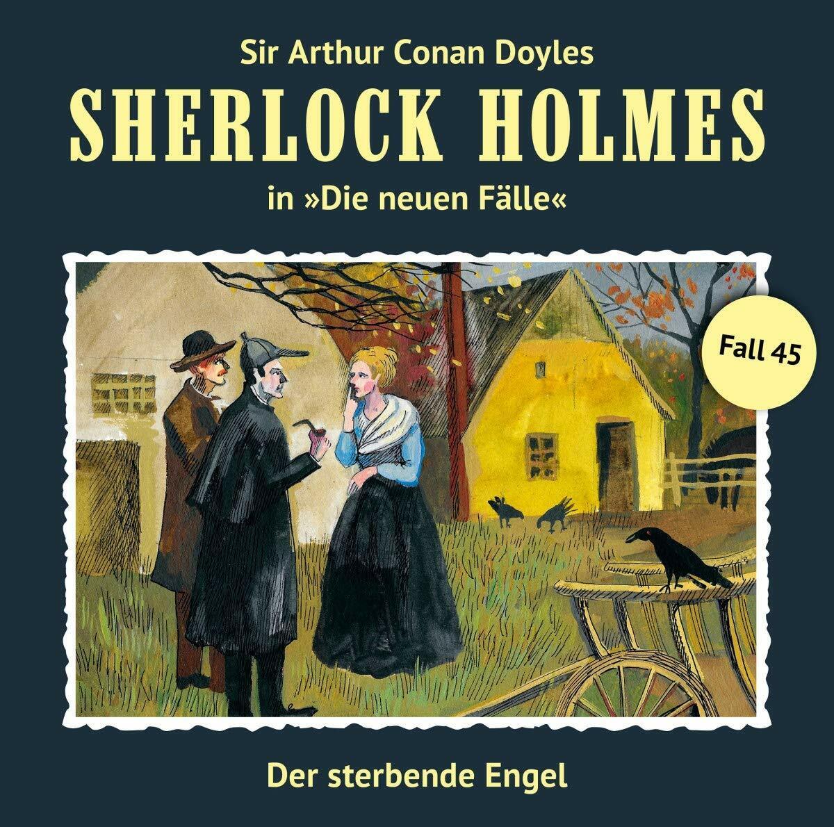 Thumbnail - Sherlock Holmes - Der Sterbende Engel (neue Fälle 45) Cd Neu Ovp Vö