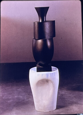 Jean Arp ''Amphora D etoile'' 35mm French Surrealism Dada Sculpture Art Slide.