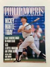 VTG Philip Morris Magazine March 1989 Vol 4 #2 Mickey Mantle and Isaac Bashevis