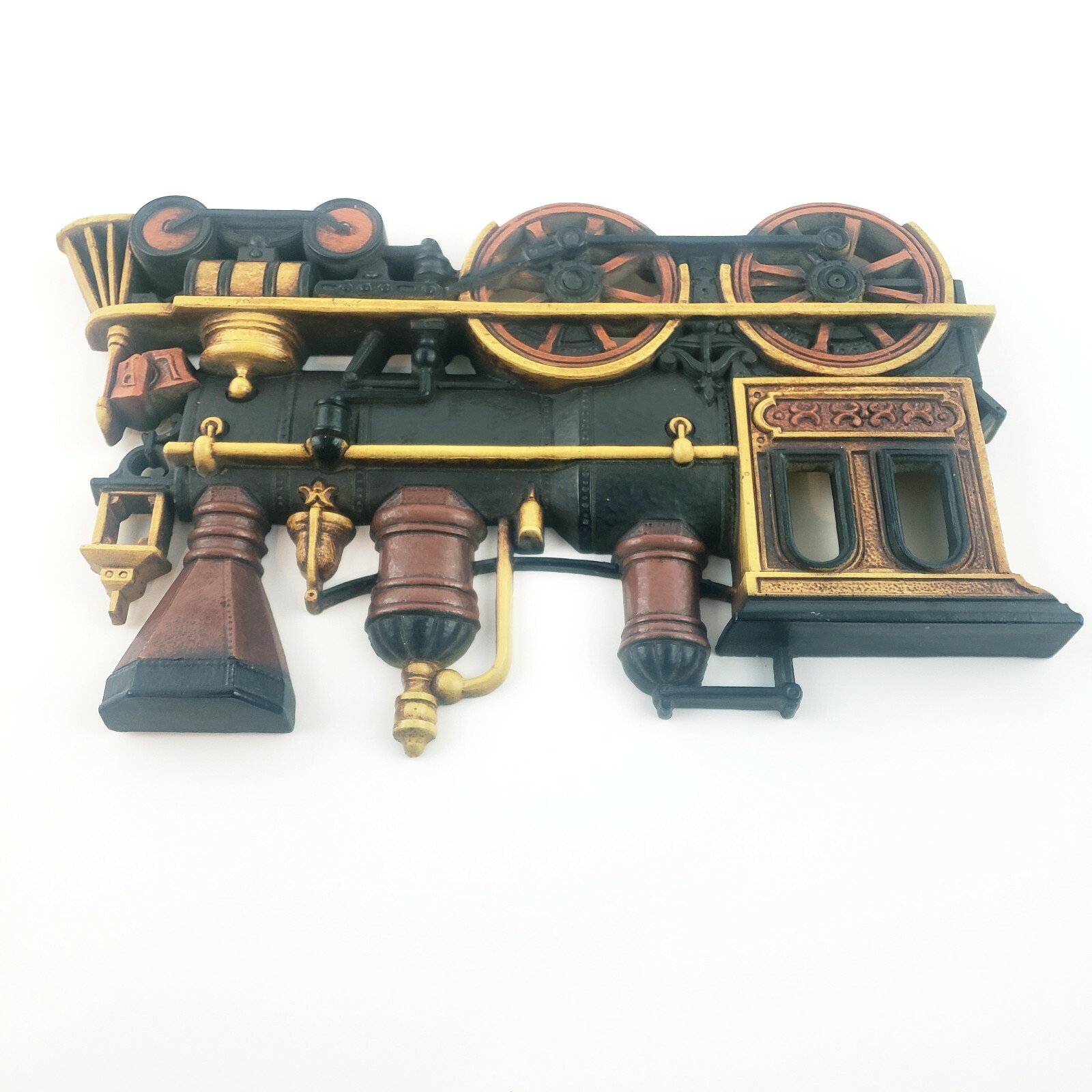 VTG Homco TRAIN ENGINE WALL PLAQUE ©1975 Dart Industries Made in USA