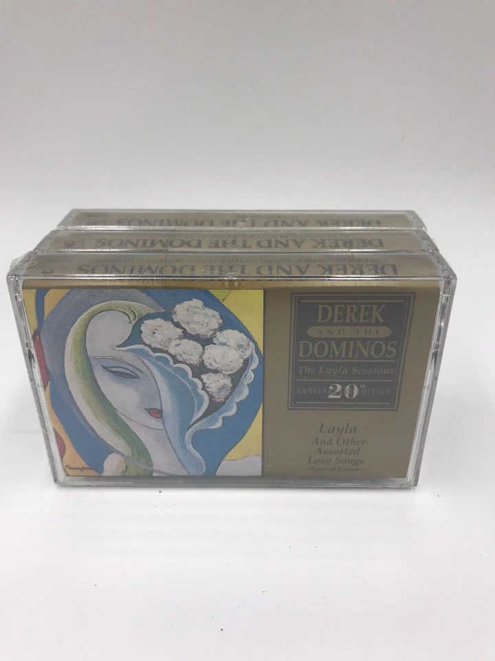 Derek & The Dominos Layla Sessions 3-Cassette Box Set SEALED 20th Anniv 1990 - Image 2 of 4