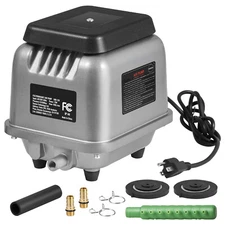 Linear Air Pump 109 L/Min Septic Aerator Pump 1/2 Acre 10ft Pond Aeration