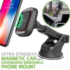 Cellet Magnetic Car Dashboard/Windshield Phone Mount with Telescoping Arm