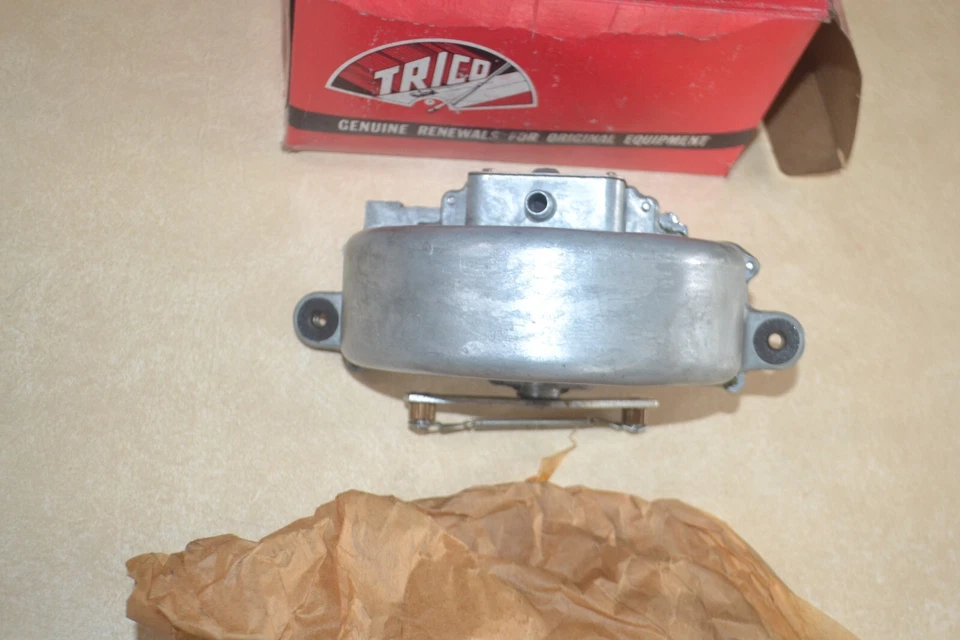 1956 57 58 59 60 Rambler American NOS Trico aspiradora limpiaparabrisas motor garantía AMC Foto 4 de 4