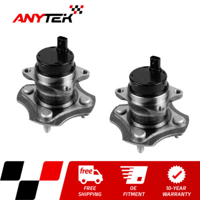 Pair Rear Wheel Hub and Bearing for 2000-2005 2006 Scion xA xB