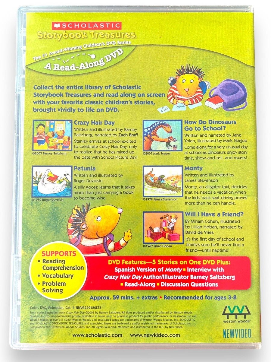 Scholastic Storybook Treasures Adventures at School READ ALONG