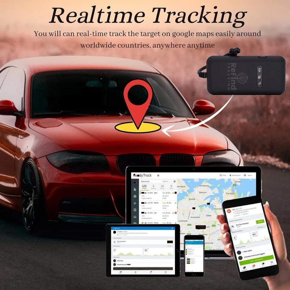ReFind GPS Car Tracker. Live Time Worldwide Tracking on Free App, No Monthly Fee - Image 2 of 4