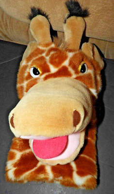 Aurora World Jolie Giraffe Suffed Plush Hand Puppet 12''