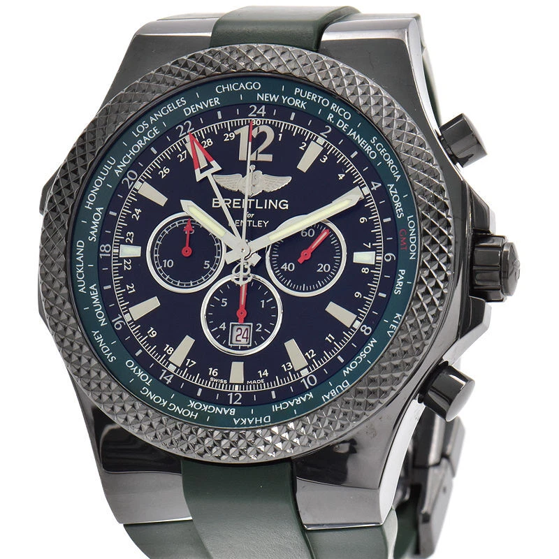 BREITLING Bentley GMT Limited Model M47362 49mm Chronograph Men's Watch