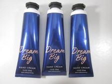 3 Bath Body Works Moisturize Hand Cream 1 oz shea vit e sugar berry Dream Big