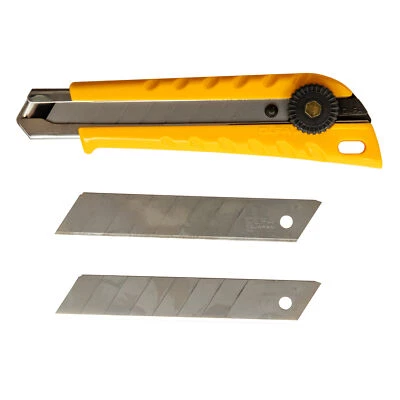 Industrie Cutter L-1 von Olfa LOSE Teppichmesser mit 2 extra Klingen