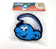 The Smurfs Blue Plastic Fun Shape Bread Crust Cutter