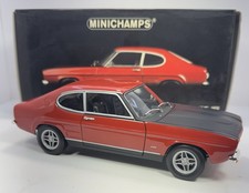 MiniChamps 1/18 Scale 1970 Ford Capri 2600 RS “Red Version” Very Detailed