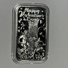 Valentine’s Day Cupid Special Gift 1 Troy Oz .999 Fine RARE Silver Bar Art Medal