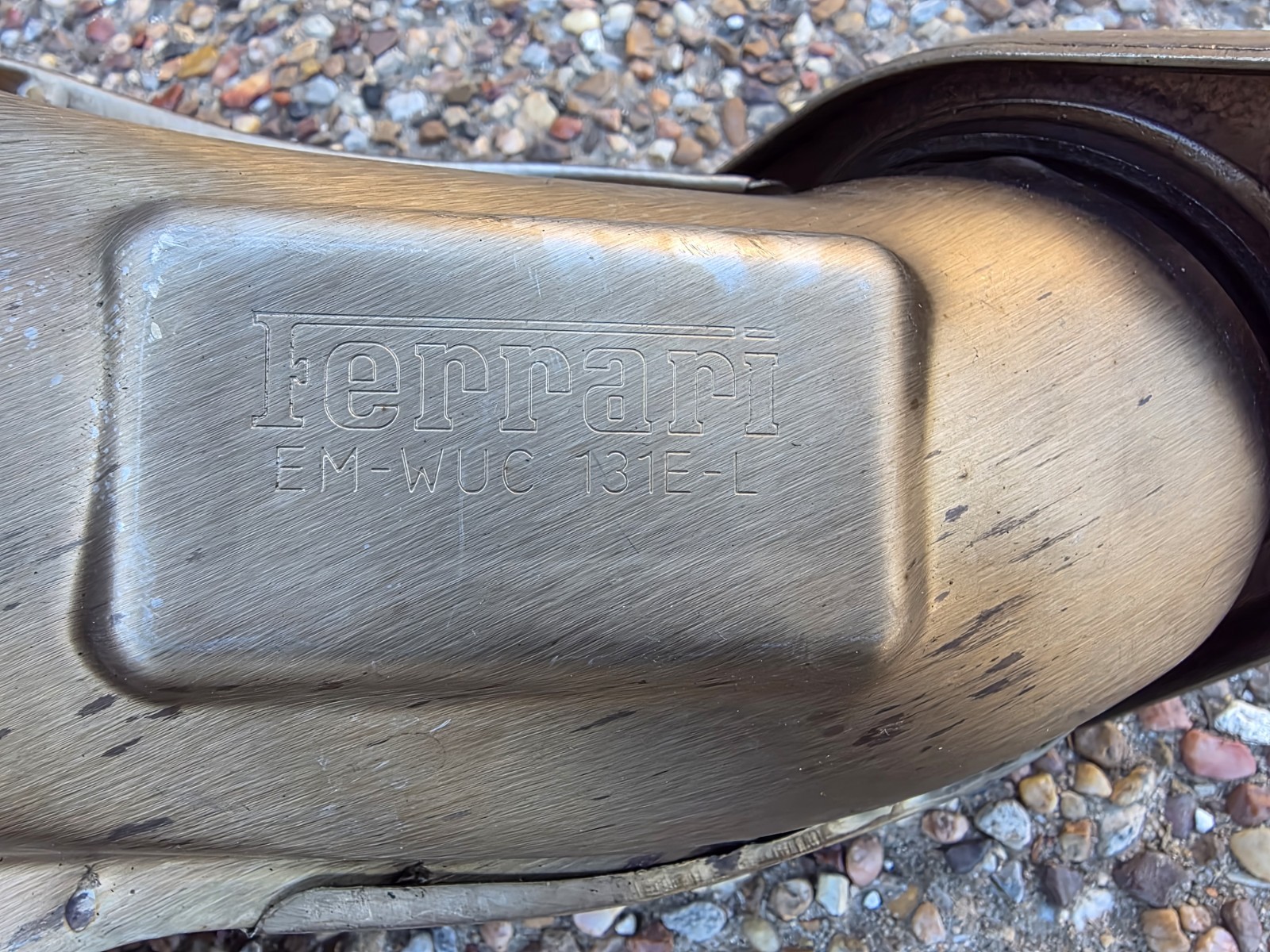 FERRARI F430 OEM GENUINE ORIGINAL LEFT & RIGHT EXHAUST MANIFOLD HEADERS