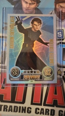 70 x Star Wars & Force Attax Limited Edition Karten Limitierte Auflage Cards