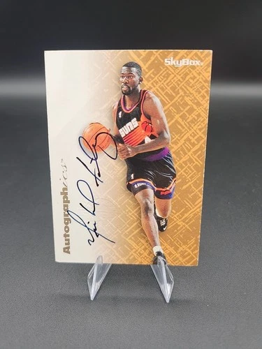 MICHAEL FINLEY 1996-97 SKYBOX AUTOGRAPHICS AUTOGRAPH SUNS AUTO
