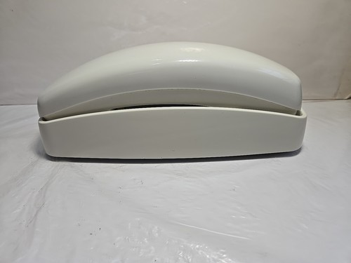Telefono fisso vintage AT&T 210 cablato beige pulsante senza cavi inclusi - Foto 8 di 9