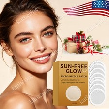 Sun-Free Glow Patches, PurevLab Self-Tanning Patch   Natural Bronze 7 Tablets  