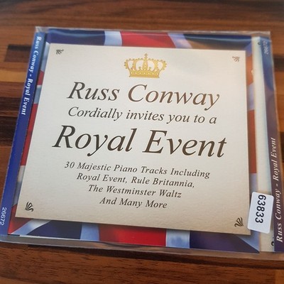 RUSS CONWAY cordially invite you to a royal event EX/VG+ (CD Album, Pop)
