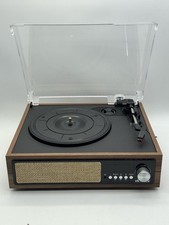 Victrola 3-in-1 Record Player Turntable Bluetooth 3-Speed Speakers Walnut