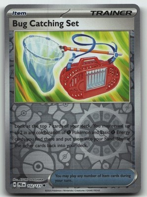 Bug Catching Set foil Uncommon SV: Prismatic Evolutions 102/131 NM