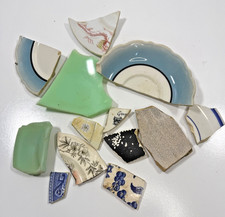 Broken China Mosaic pieces 1.2 lbs