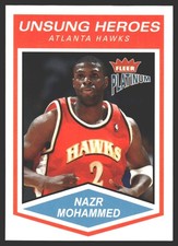 Nazr Mohammed #142 2003-04 Fleer Platinum Atlanta Hawks