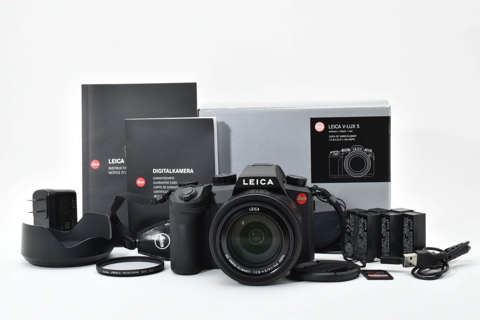 [Top MINT in Box ] Leica V-LUX 5 Typ 7741 Digital Bridge Camera From JAPAN