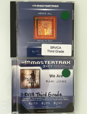 Above All Michael W. Smith We Are Kari Jobe Accompaniment Cd Lot Of 2 Mastertrax