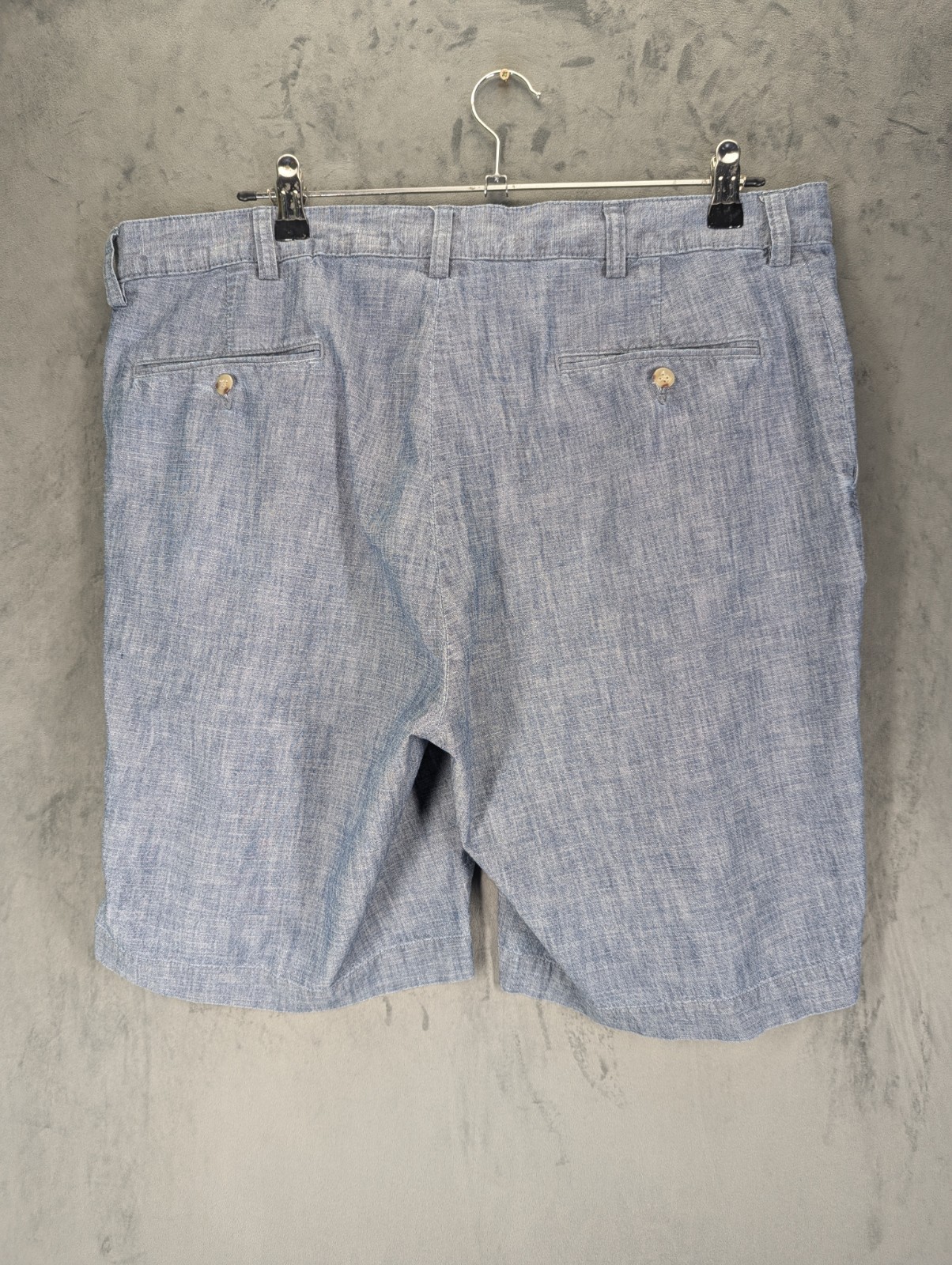Polo Ralph Lauren Cotton Shorts Size 38 Pockets Pleated Lightweight Prospect Y2K image 4