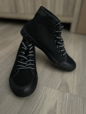 Rag & Bone Standard Issue high-top canvas sneakers Black Size 35
