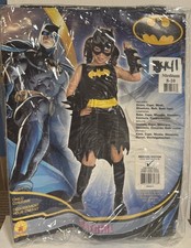 Batgirl Halloween Costume Child Size Medium 8-10 DC Comics Superhero Dress Up