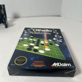 Othello NES Nintendo Complete w/ Box & Dust Sleeve Tested Authentic