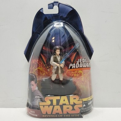 Star Wars Revenge Of The Sith ZETT JUKASSA Jedi Padawan Action Figure Hasbro #52
