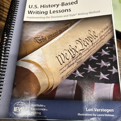 IEW US History- Based Writing Lessons Student Book 2nd Edition