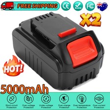 2x Battery 14.4V 5Ah Li-ion For Dewalt DCB140,DCB140-XJ,DCB-141-XJ,DCD735,DCB141