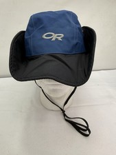Outdoor Research Snoqualmie Sombrero OR Gore-Tex Size Medium Nylon Rain Hat Blue