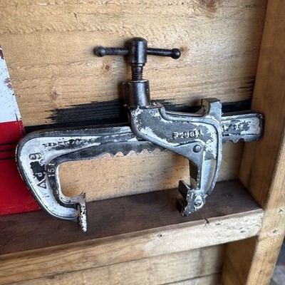 Carver Clamp T186 6 inch 150mm Standard Duty Rack Clamp Welding Engineers Tool