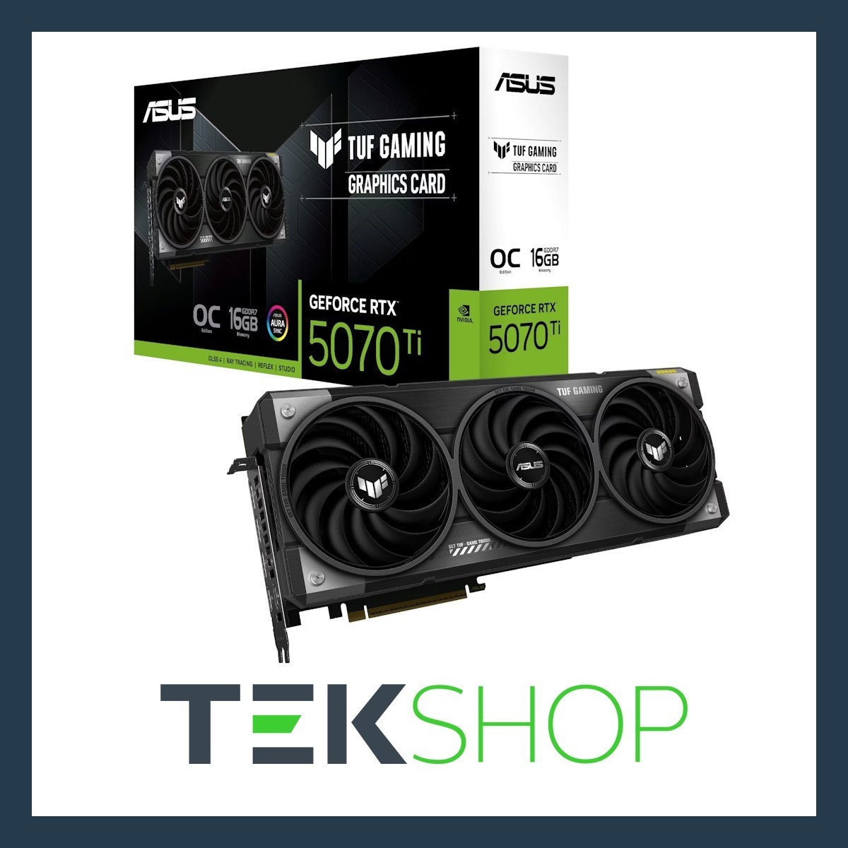 Asus Tuf Gaming - Nvidia 16 Gb Gddr7 Geforce Rtx 5070 Ti Graphics Card - Image 2