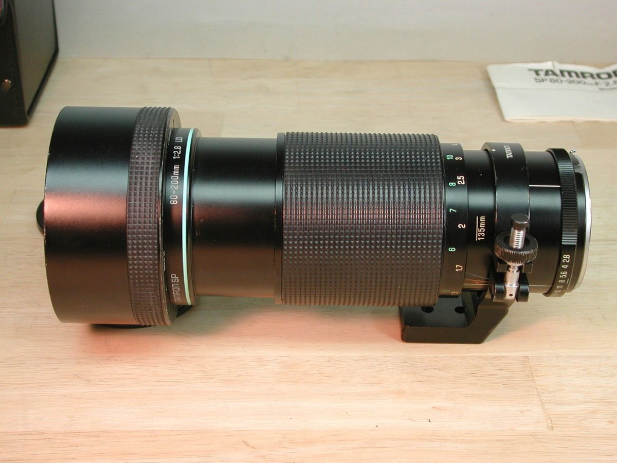 タムロン SP 80-200mm F/2.8 LD (Model 30A) Tamron 30A SP 80-200mm f:2.8 ld - ZOOM LENS - for Canon w/case and