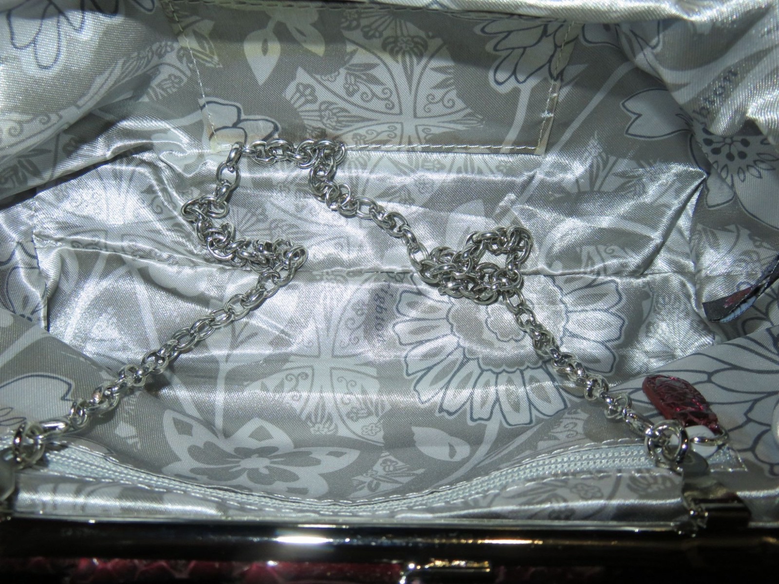 Brighton Limited Edition Red Python Embossed Leat… - image 5