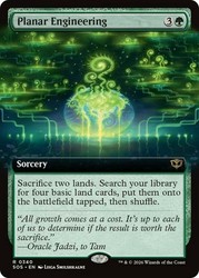 Planar Engineering (Extended Art) Foil - Secrets of Strixhaven #0340