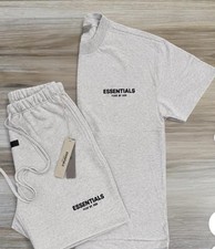 Fear Of God Essential T-Shirt Short Set MEDIUM