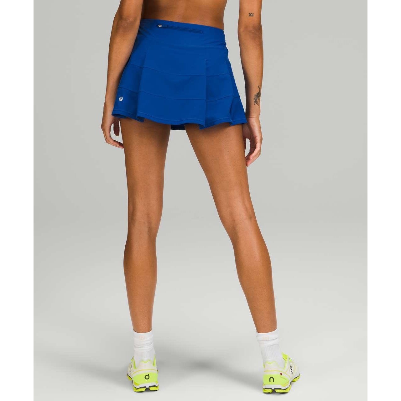 Lululemon Pace Rival Skirt Tall Blue Athletic Tennis Golf Skort Womens Size 6