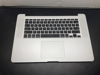 Macbook Pro Silver a1398 2.2GHz i7 TESTED WORKING ,MISSING SCREEN