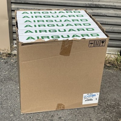 Airguard DP40 MAX Pleated Filters: 24x24x4 MX40-STD4-405 0450405 Qty:6
