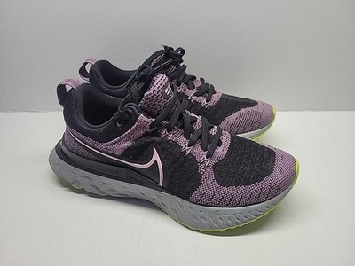 Womens Size 6.5 Nike React infinity Run FK 2 Violet Dust Running Shoe CT2423 500